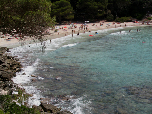 Platja de Macarela en Menorca